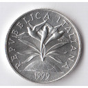 1999 - Lire 5000 argento Italia Verso il 2000 soggetto La Solidarietà